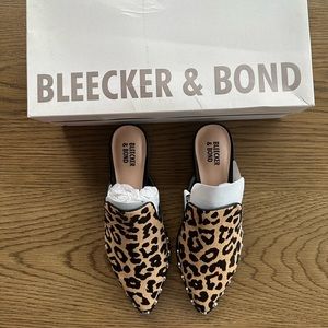 Bleecker & Bond Cheetah Print Mule